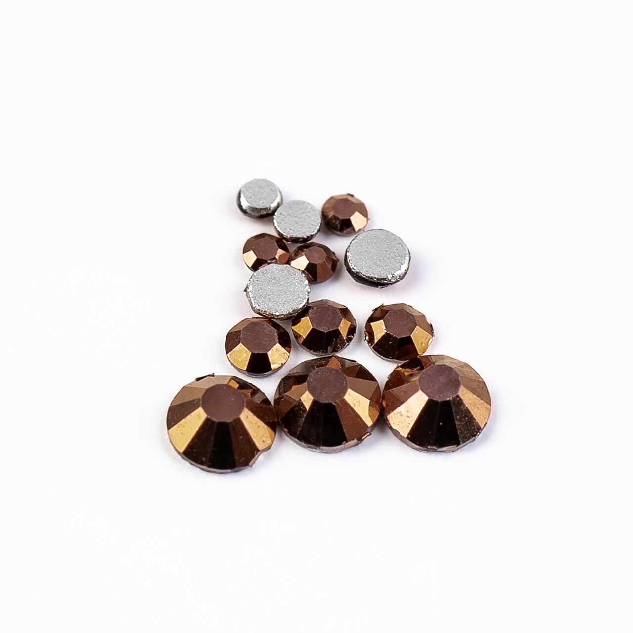 Crystal Lane DIY Combo Glass Flatback Rhinestones SS3 / SS6 / SS12